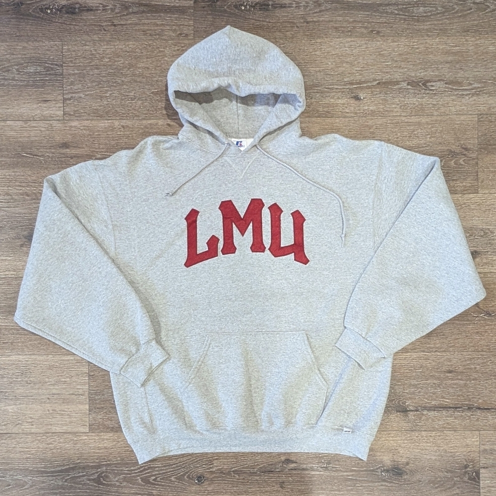 Vintage Loyola Marymount University grey hoodie - 2XL